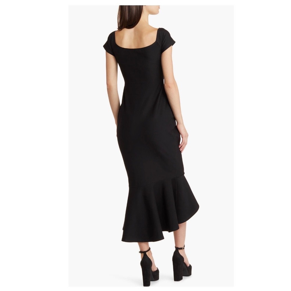 Lulus How Much I Care Off the Shoulder Dress Mermaid Ruffle Hi-Low Size XS - Picture 2 of 14